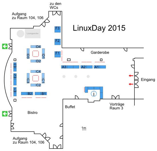 LinuxDay Standplan 2015