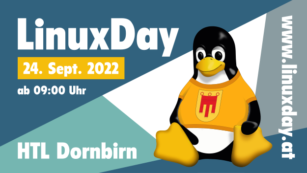 LinuxDay 2022 am 24. September in Dornbirn